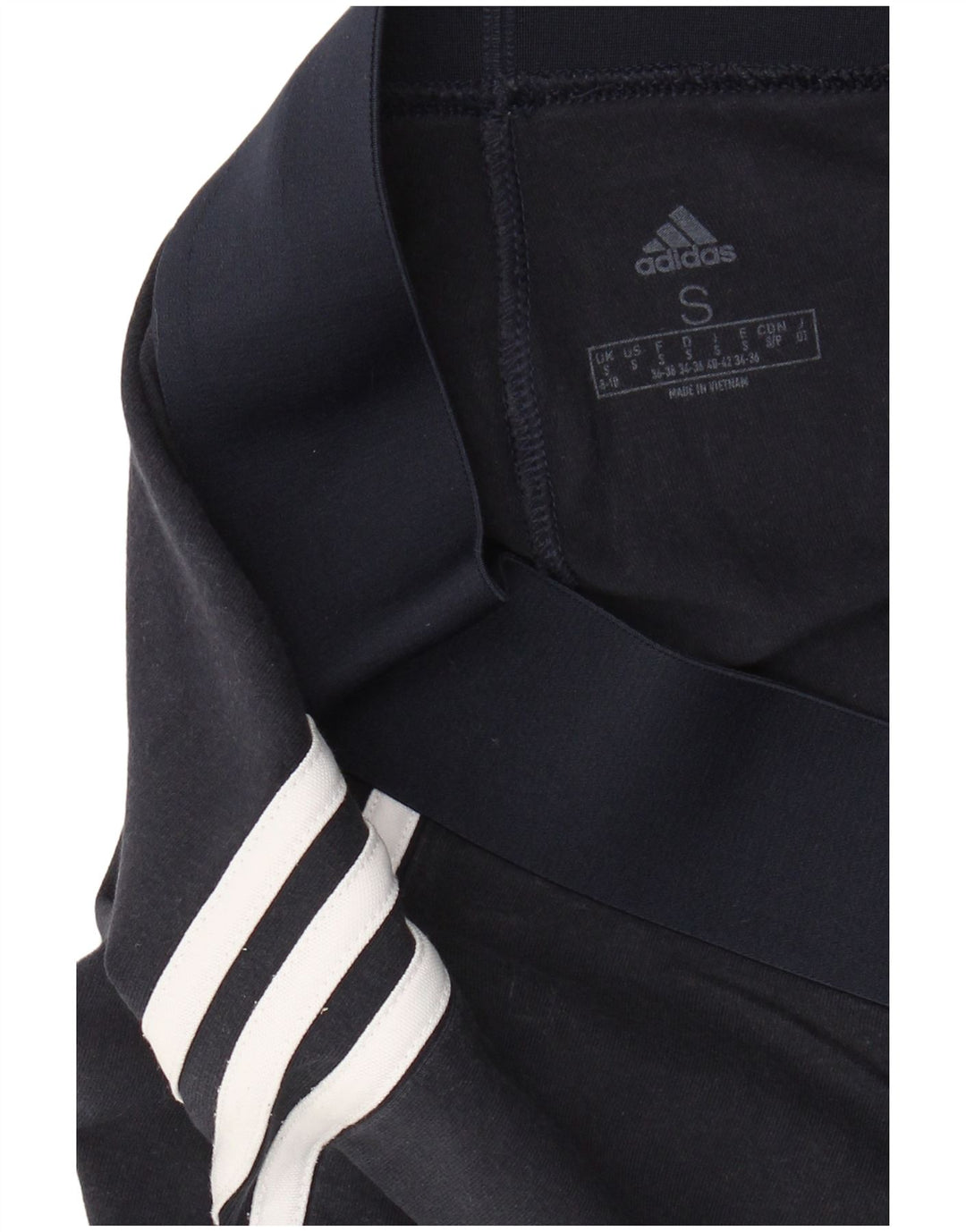 ADIDAS Dame Leggings UK 8/10 Small Navy Blue