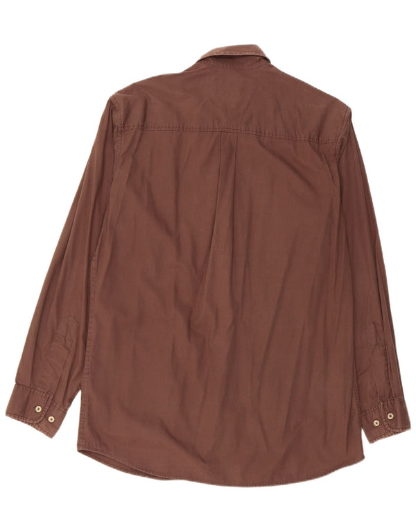 Marlboro Classics Herreskjorte Medium Brun Paisley Cotton