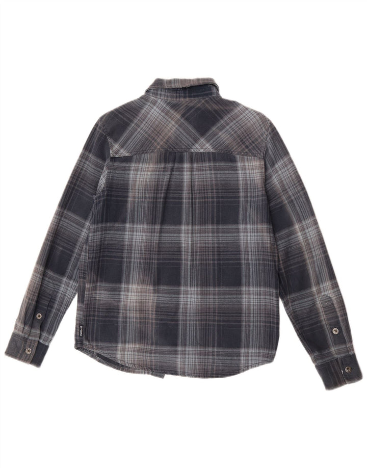 Prana herre skovhugger flannel skjorte XS blå ternet
