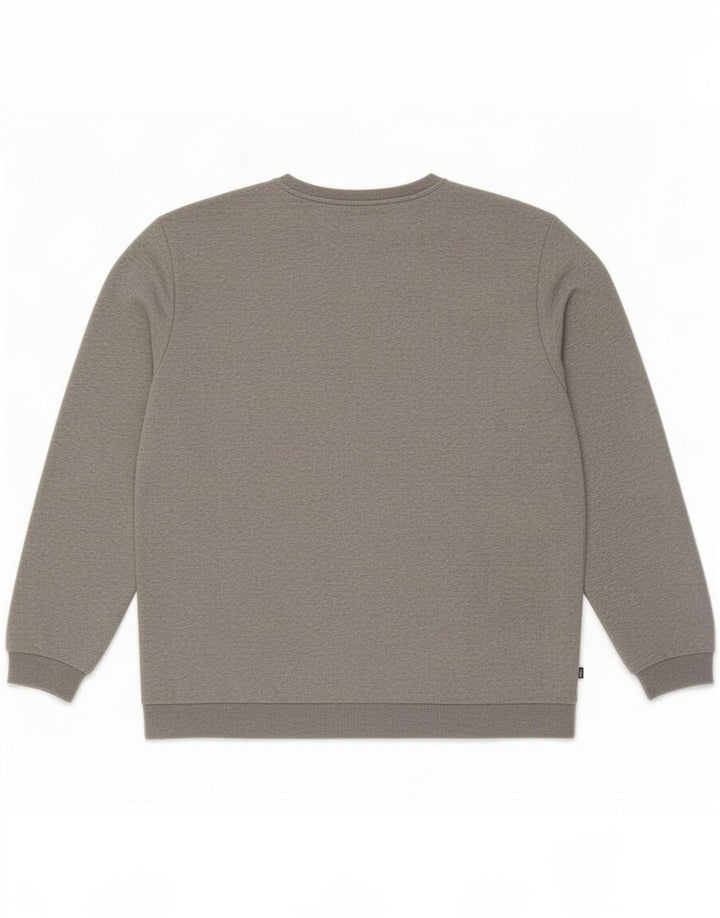 Puma Herre Grafisk Sweatshirt Jumper 4XL Grå Flecked Bomuld