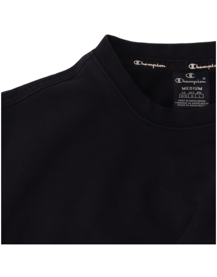 CHAMPION Mens Sweatshirt Jumper Medium Navy Blue