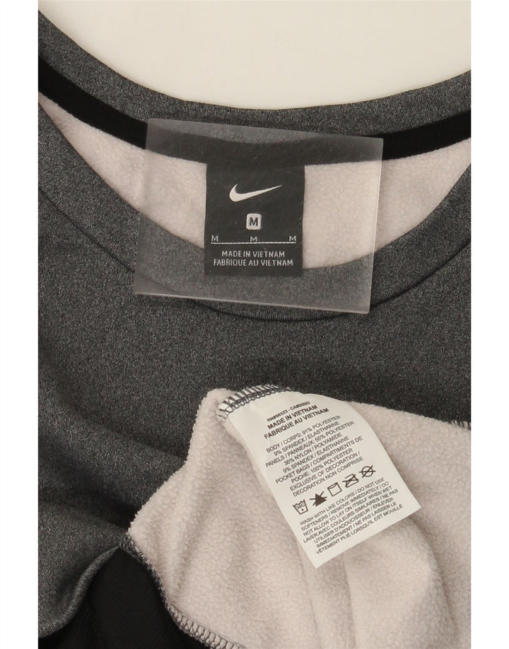 Nike Sweatshirt Jumper til mænd Medium Grå Colourblock Polyester