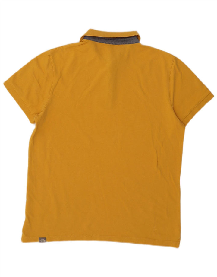 The North Face Herre Polo Shirt Stor Gul Bomuld