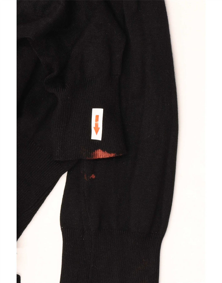 Marks & Spencer Dame Cardigan Sweater UK 12 Medium Black