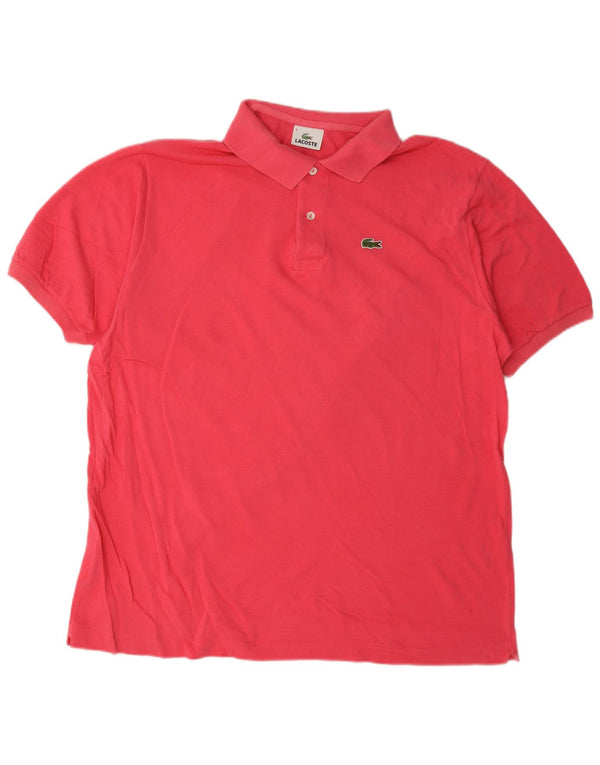 Lacoste herre poloshirt str. 8 3XL Pink bomuld