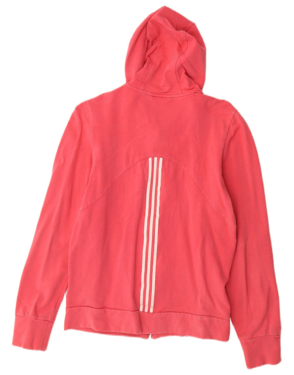 Adidas hættetrøje med lynlås til piger 15-16 år Pink Bomuld