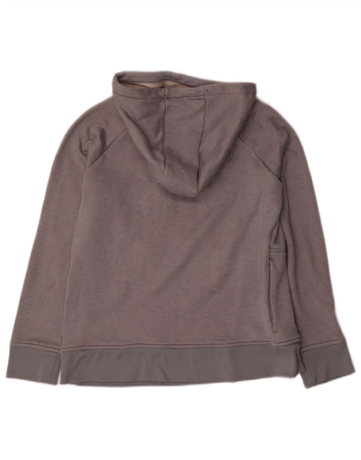 Under Armour Grafisk hættetrøje til kvinder UK 14 Medium Grey Polyester