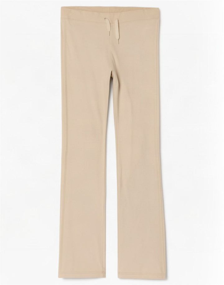 Zara Træningsdragtsbukser til kvinder UK 8 Small Off White