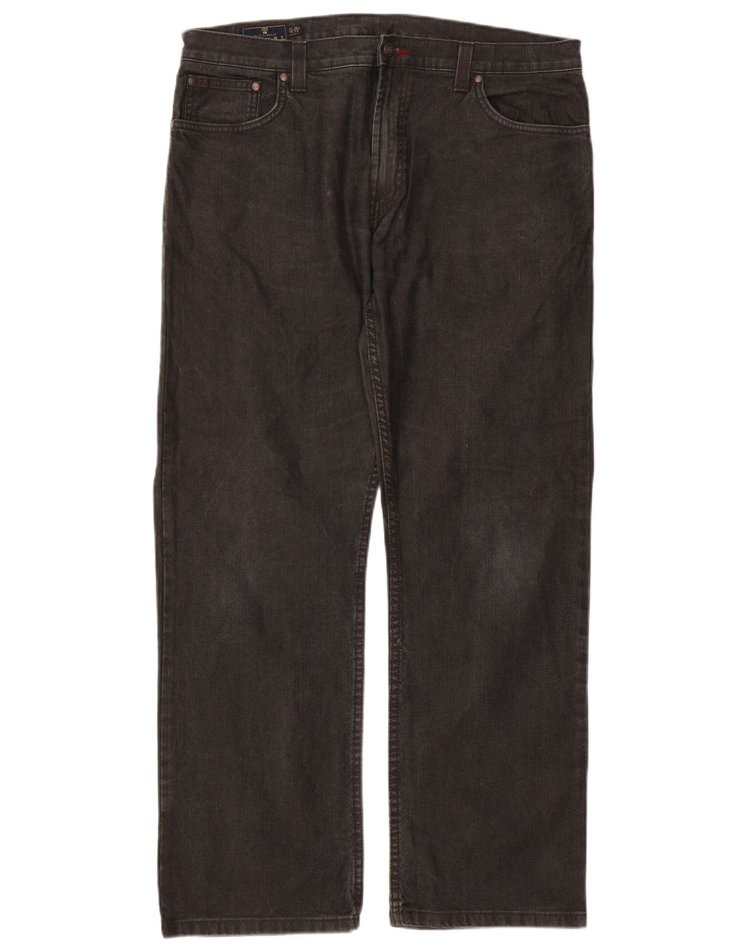 Marks & Spencer Herre Blue Harbor Straight Jeans W38 L31 Sort Bomuld