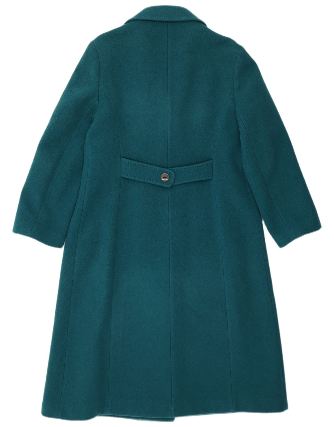 Simon Blair Dame Dobbeltradet Frakke UK 16 Large Green New Wool