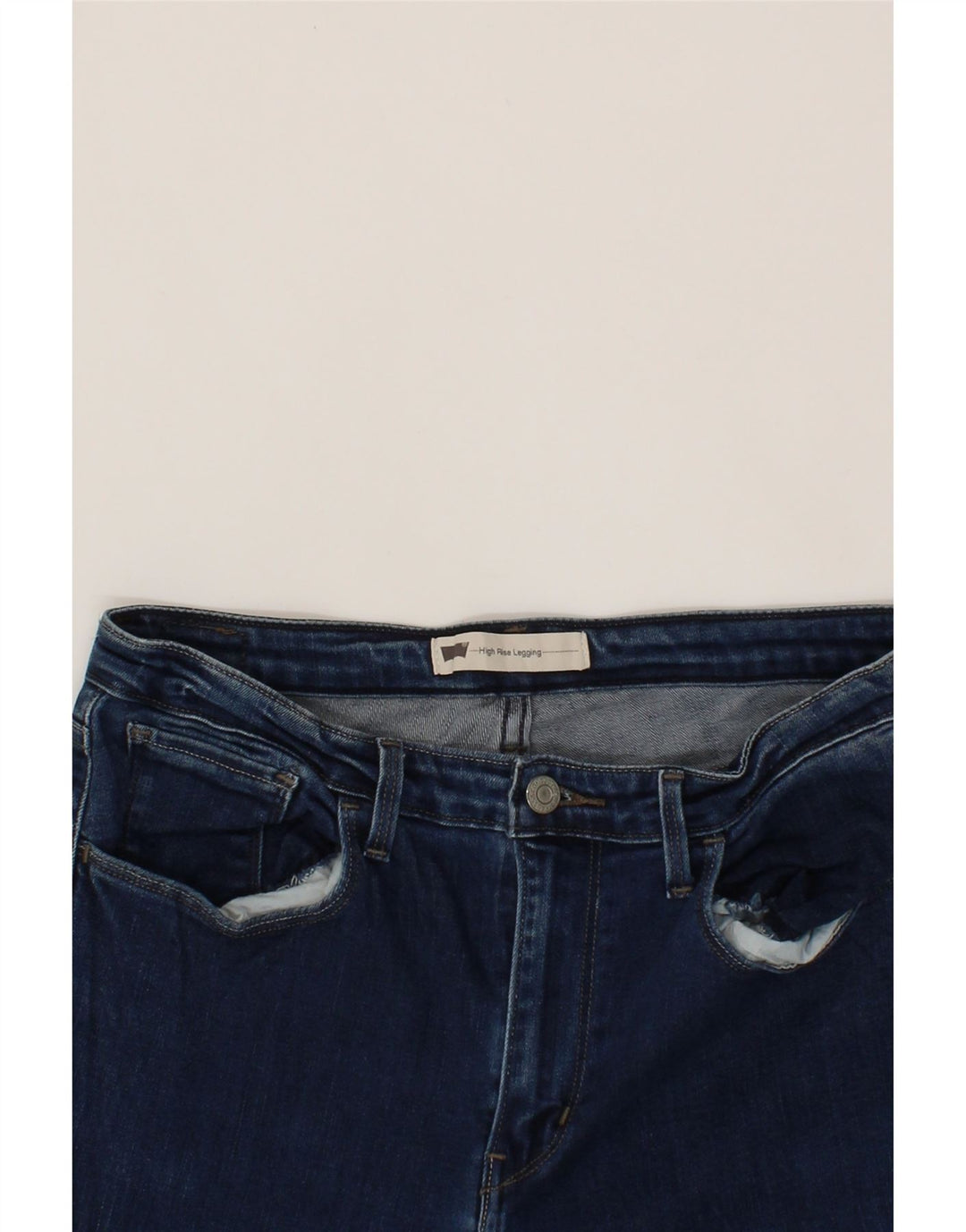 LEVI'S Womens High Rise Jegging Jeans W30 L32 Blue Cotton Vintage Levi's and Second-Hand Levi's from Messina Hembry 