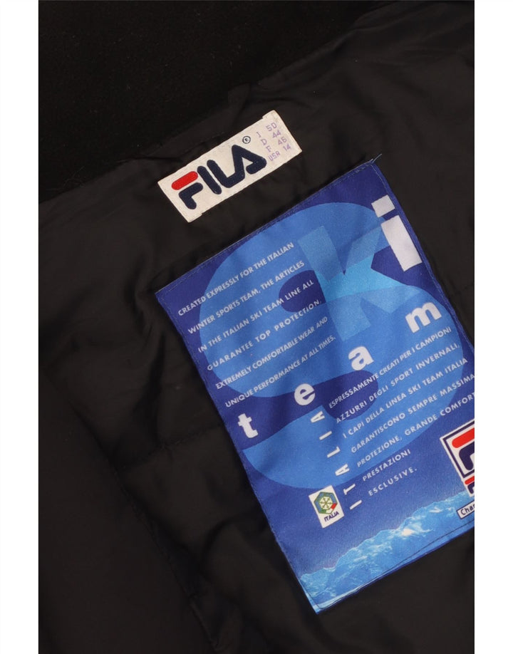 Fila Dame Skijakke US 14 XL Sort Colourblock