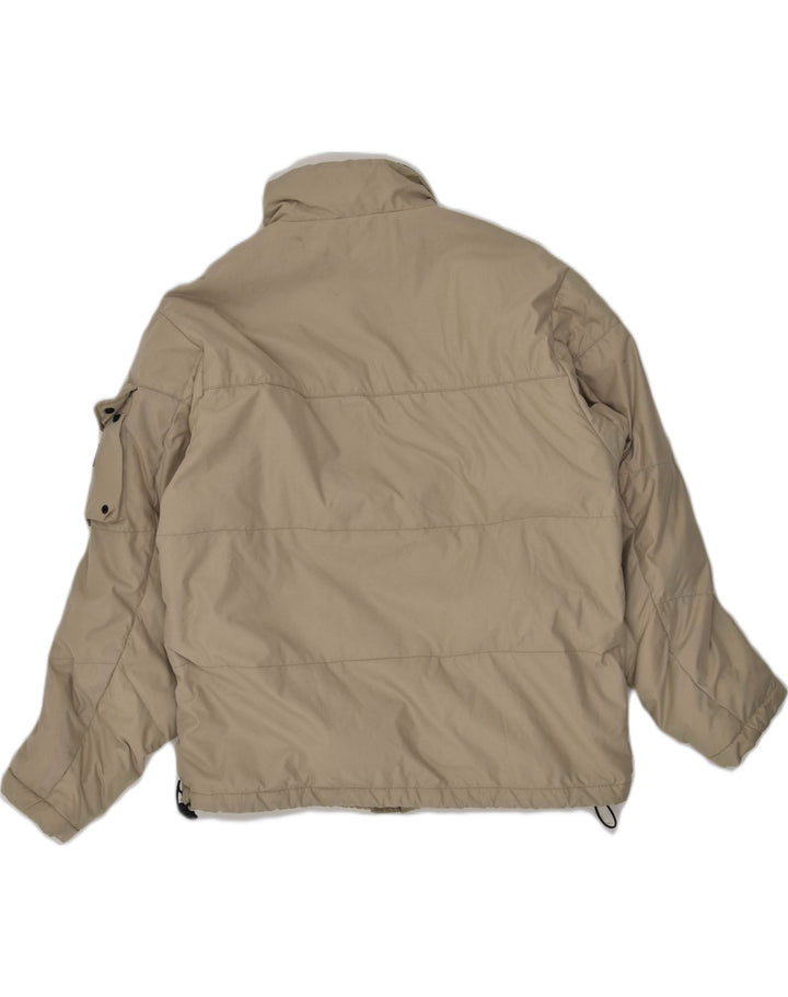 PEPE JEANS Polstret jakke til mænd UK 36 Small Beige Polyester