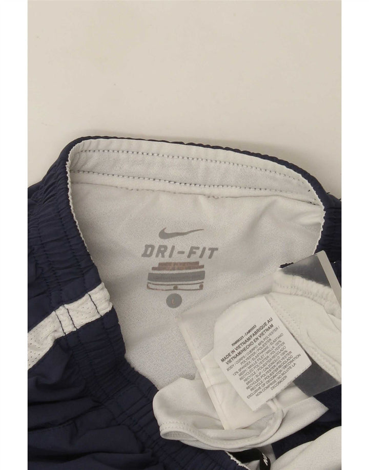 Nike Herre Dri Fit Sportshorts Store Marineblå Colourblock Polyester