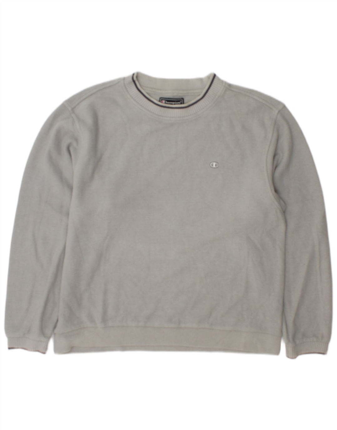 Champion Herre Sweatshirt Jumper Medium Grå Bomuld