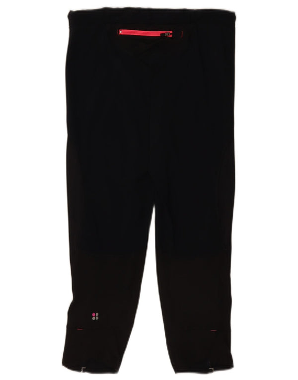 Sweaty Betty Womens Capri Leggings Small Black Polyamide