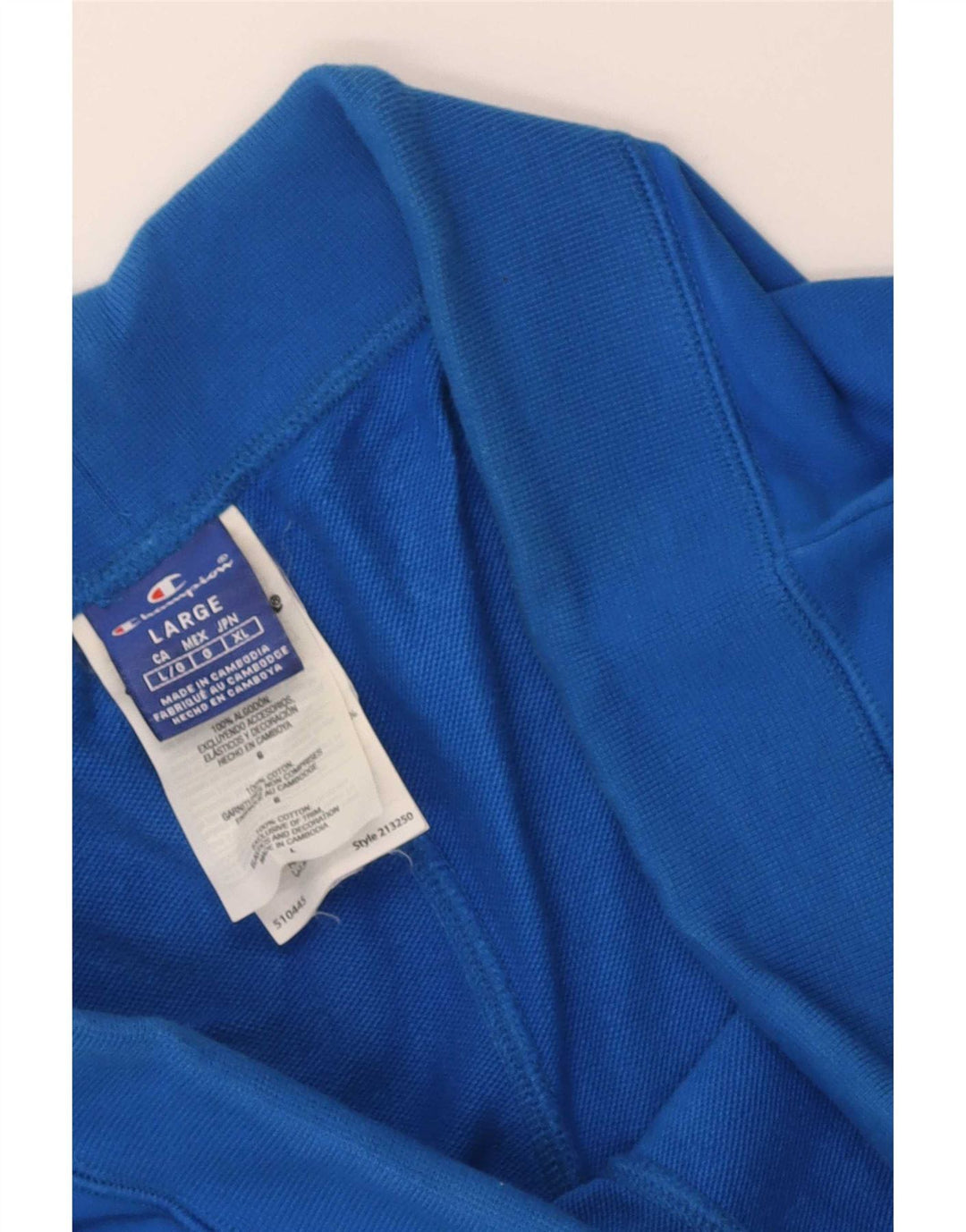 Champion Herre grafiske sportsshorts store blå bomuld