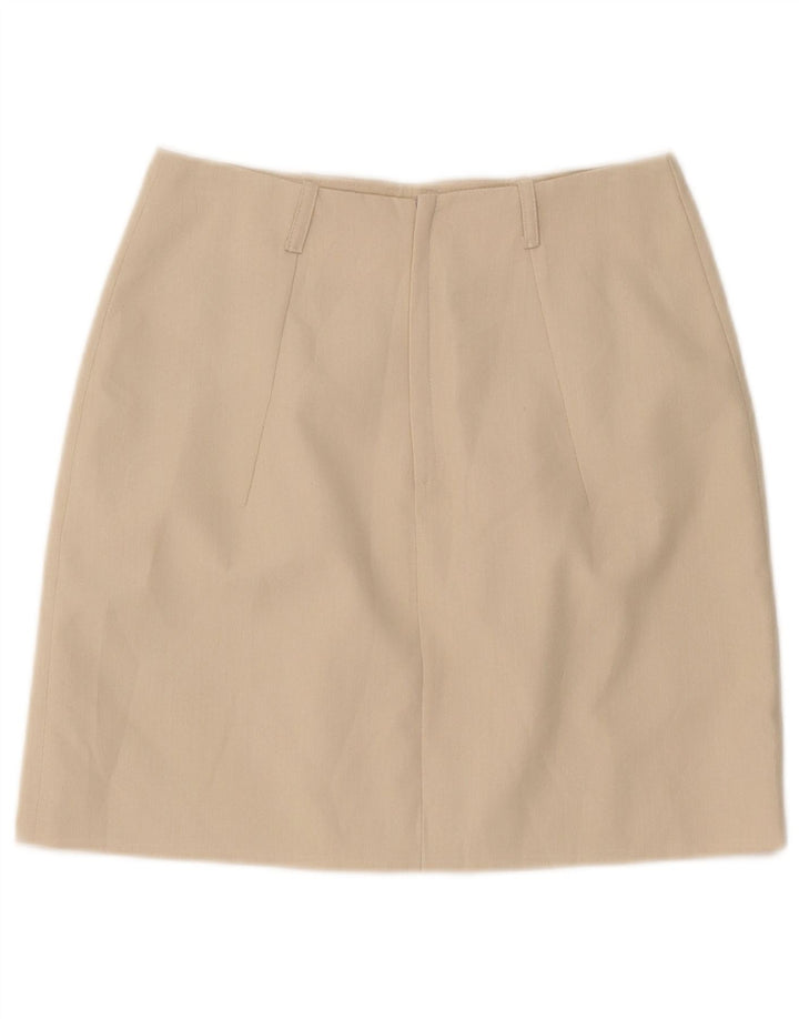 Sport Staff Dame Mini Nederdel IT 42 Medium W32 Beige Rayon