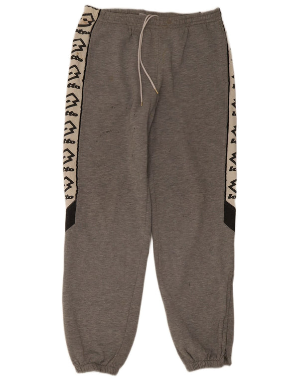 Lotto Herre træningsdragt Bukser Joggers UK 40/42 Large Grey Colourblock