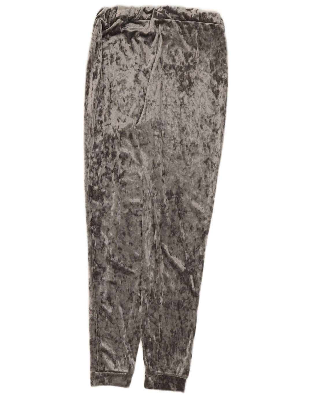 Marks & Spencer Dame Velour Træningsdragt Bukser Joggers UK 8 Small Grey