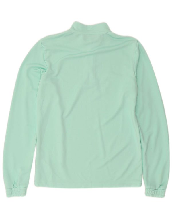 Adidas Herre Aeroready Zip Neck Top Langærmet Medium Green Sports