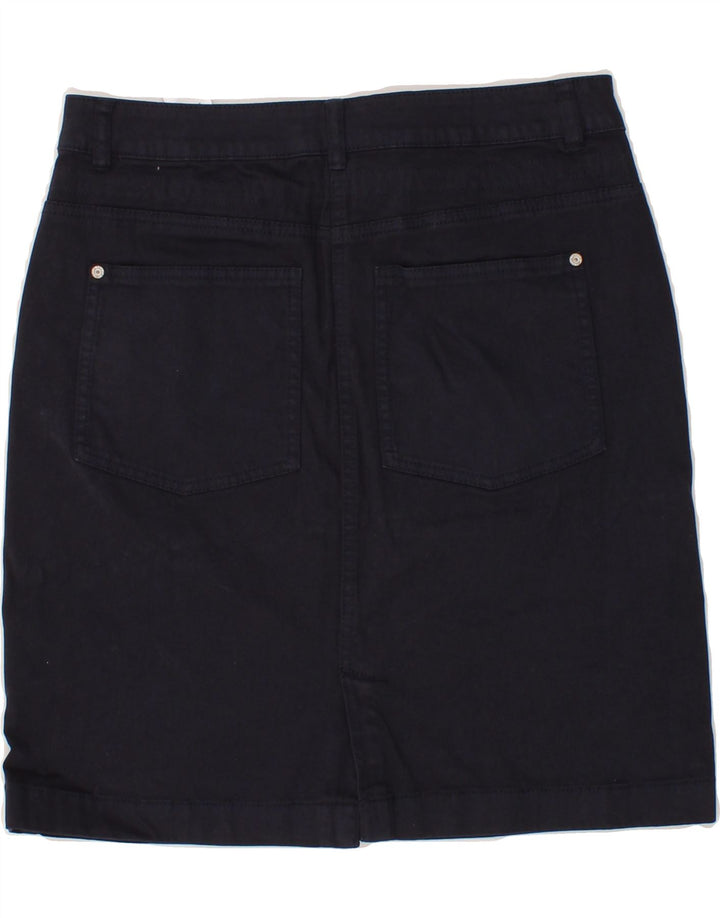 TOM TAILOR Womens Straight Skirt EU 36 Small W30  Navy Blue Vintage Tom Tailor and Second-Hand Tom Tailor from Messina Hembry 