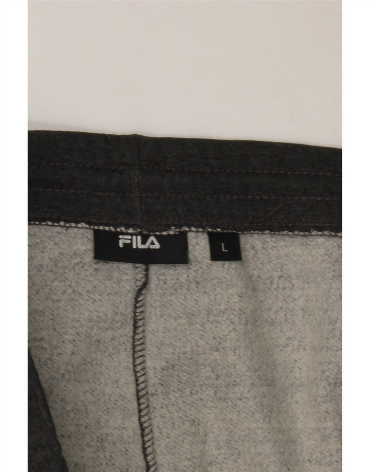 FILA Mens Tracksuit Trousers Large Grey Vintage Fila and Second-Hand Fila from Messina Hembry 