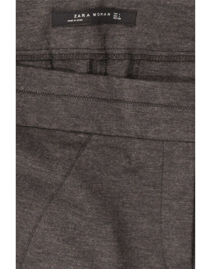 Zara Slim Suit Bukser Large W32 L30 Grå Flecked