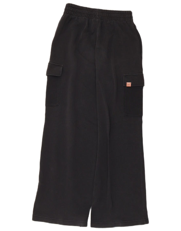 Nike piger Dri Fit Cargo træningsdragt bukser 12-13 år store sorte bomuld