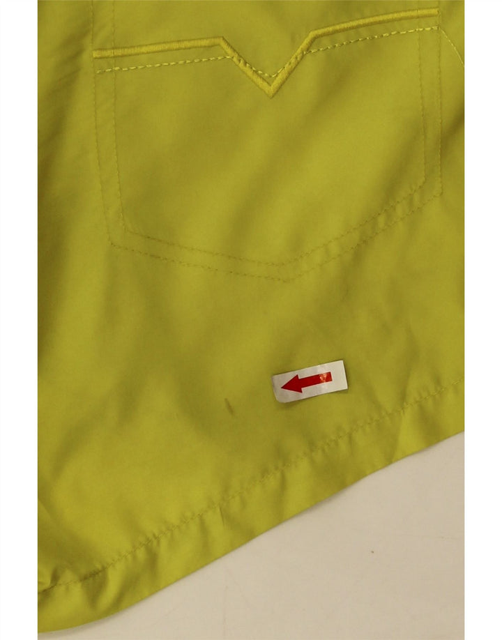 Diesel Grafiske svømmeshorts til kvinder UK 14 Medium Green Polyester