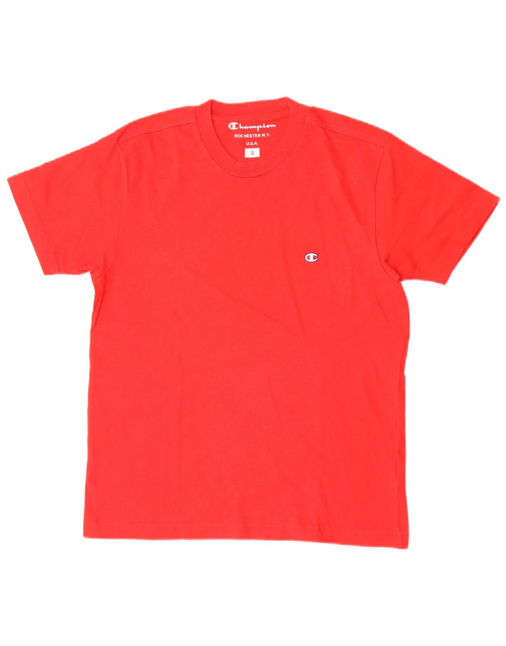 Champion Herre T-Shirt Top Lille Rød