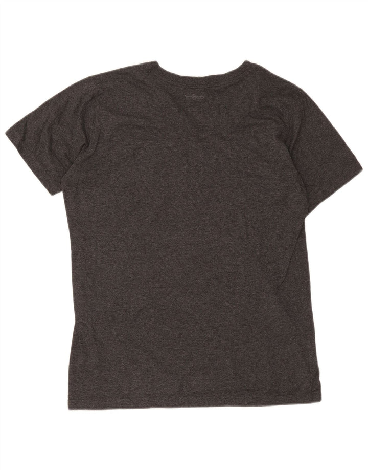 Carhartt T-shirt top til kvinder US 12/14 Stor grå bomuld