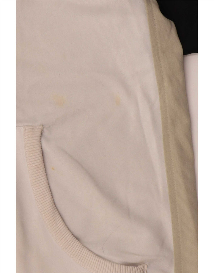 Nike Grafisk træningsdragt topjakke til mænd UK 38/40 Medium White Colourblock