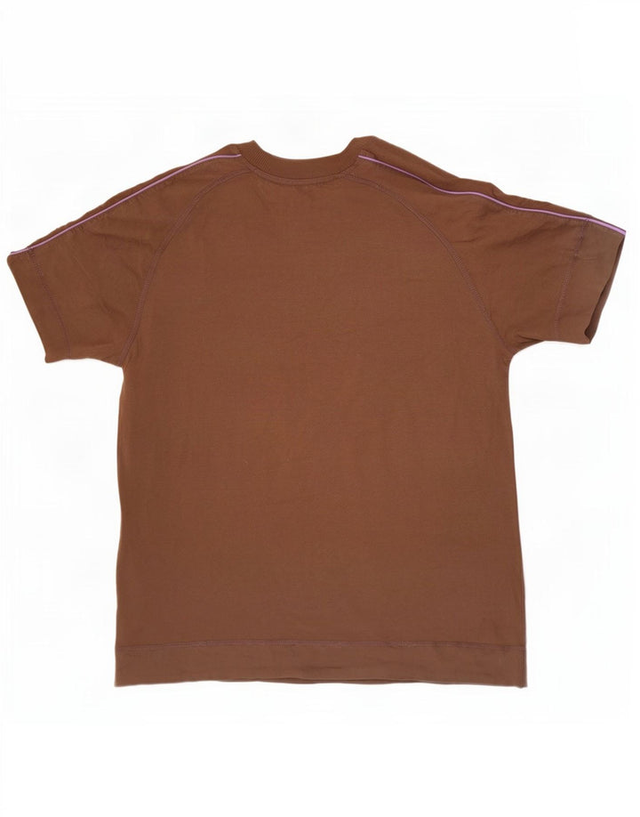 Puma Herre Grafisk T-Shirt Top Medium Brun
