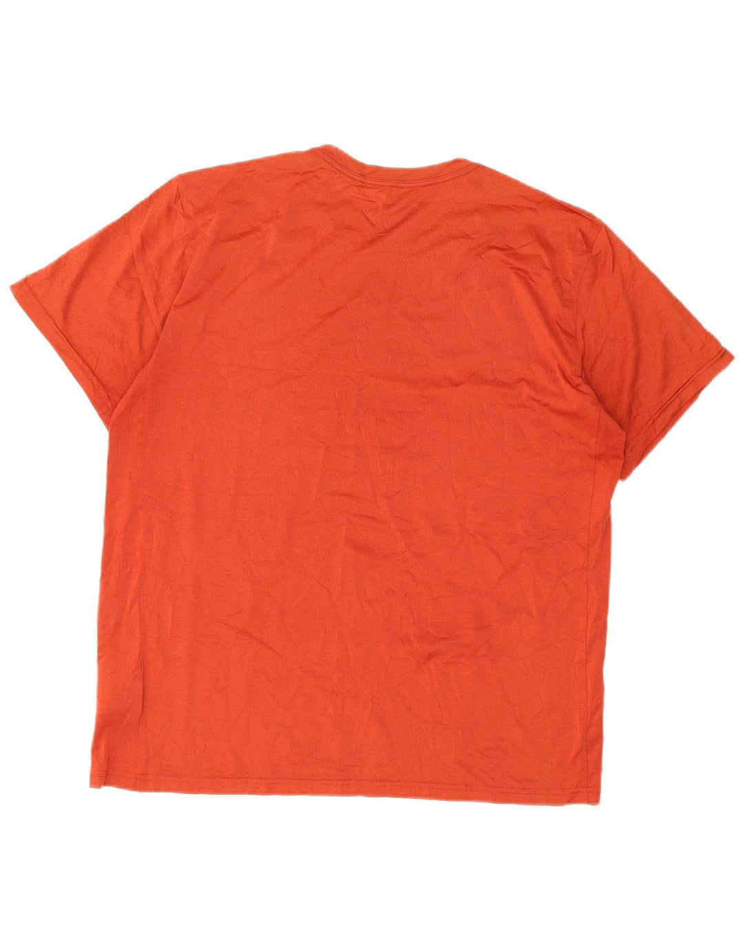 NIKE Herre Dri Fit T-shirt Top XL Orange Polyester