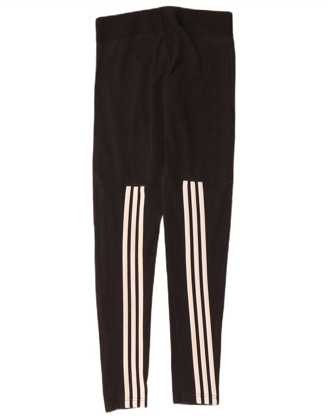 ADIDAS Dame Leggings UK 8/10 Small Black Bomuld