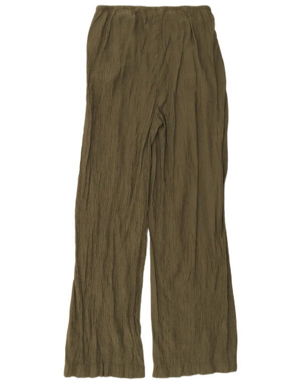 Marks & Spencer Lange Chinobukser til kvinder UK 12 Medium W32 L31 Khaki