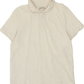 LOTTO Mens Polo Shirt Large Off White Vintage Lotto and Second-Hand Lotto from Messina Hembry 