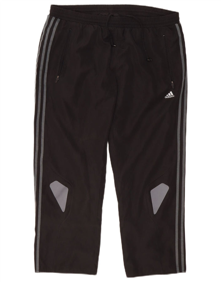 Adidas Dame Climacool Crop Træningsdragt Bukser UK 16 Large Black