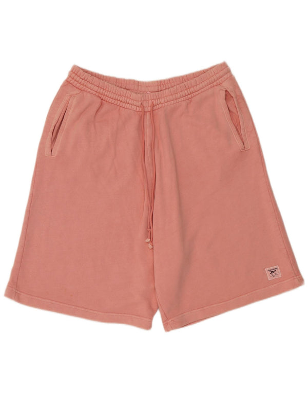 Reebok Sportshorts til mænd Large Pink Bomuld