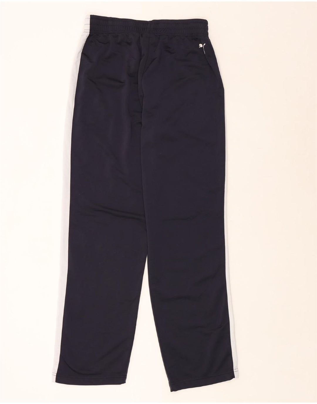 PUMA Træningsdragt bukser til mænd Large Navy Blue Colourblock Polyester