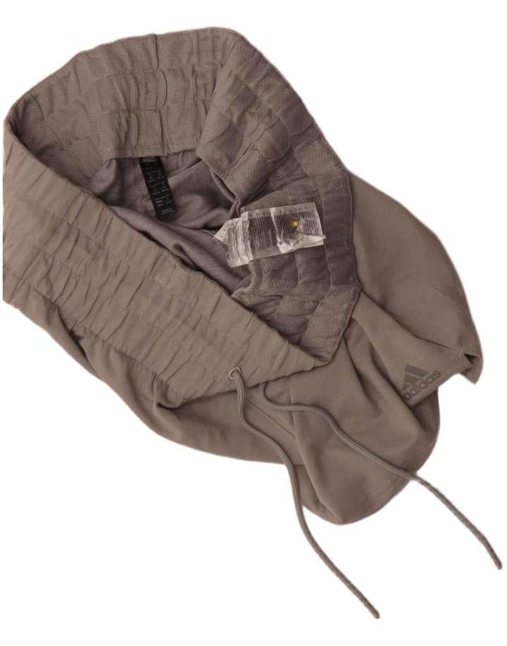 Adidas sportsshorts til kvinder UK 14 mellemgrå polyester