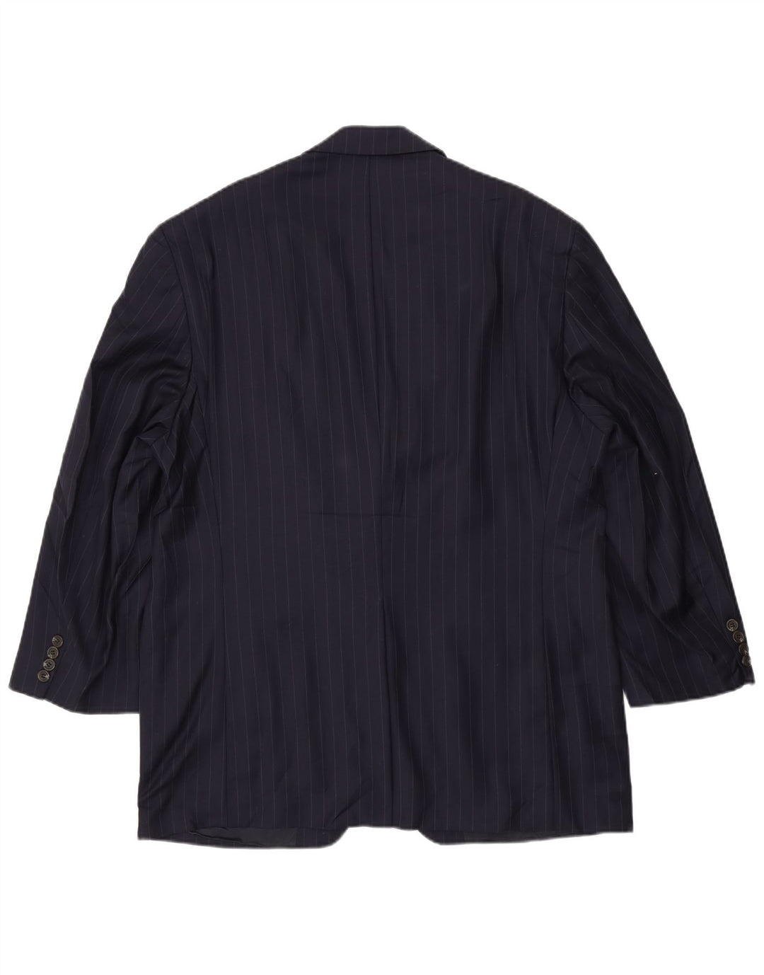 Chaps Ralph Lauren Herre Blazer Jacket UK 46 2XL Navy Blue Pinstripe