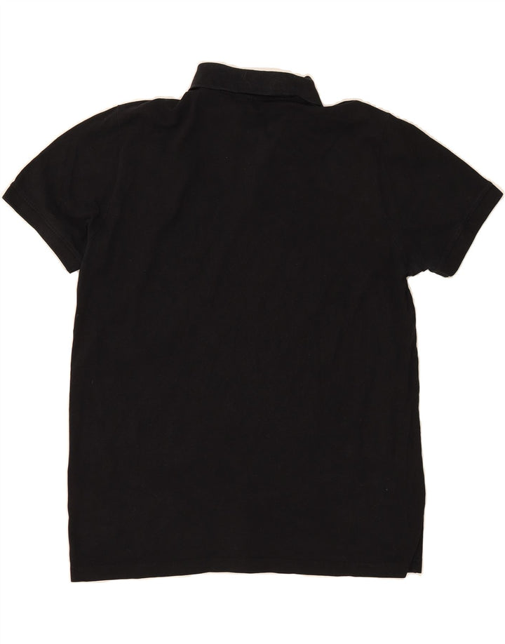 KAPPA Mens Polo Shirt XL Black Cotton Vintage Kappa and Second-Hand Kappa from Messina Hembry 
