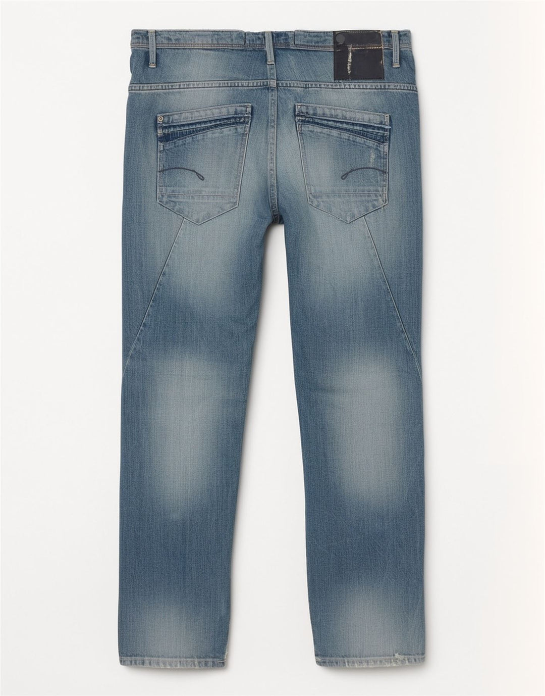 G-Star Dame Distressed Straight Jeans W27 L27 Blå Bomuld