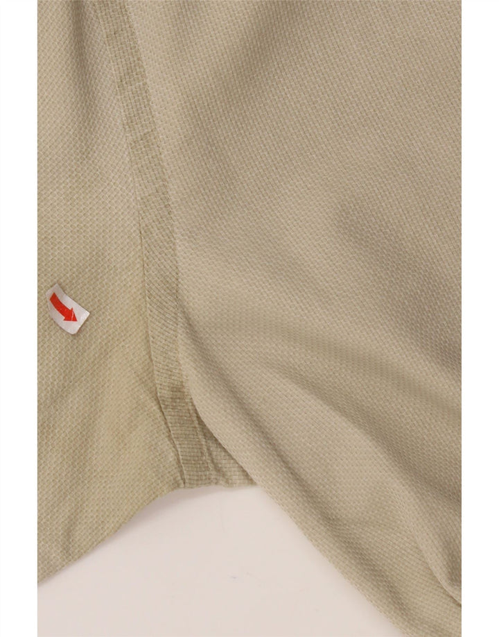 MASSIMO DUTTI Mens Shirt Medium Khaki
