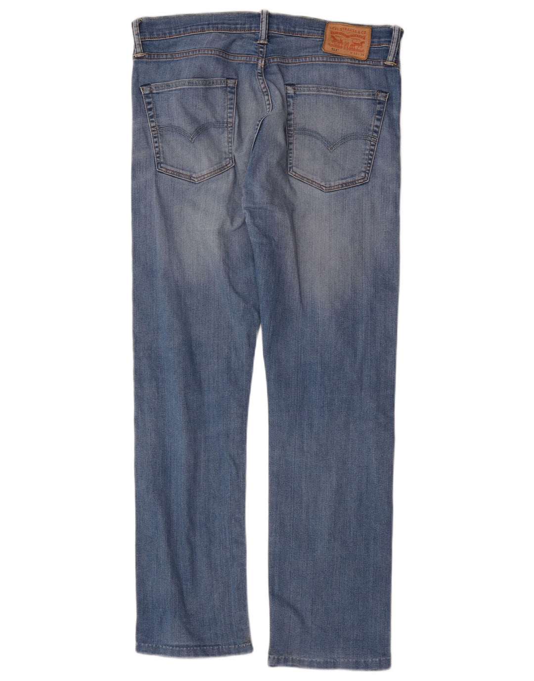 Levi's Dame 513 Straight Jeans W33 L30 Blå