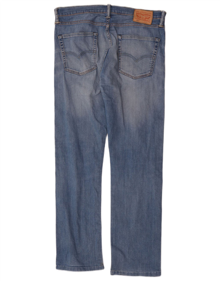 Levi's Dame 513 Straight Jeans W33 L30 Blå