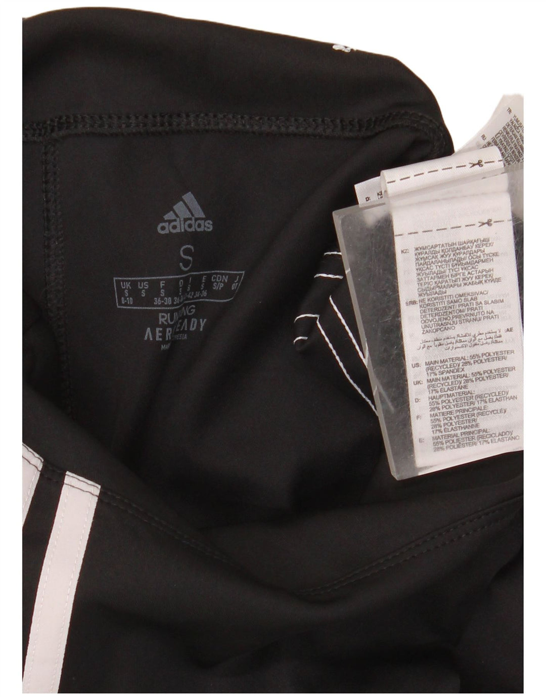 Nike Aeroready Leggings til kvinder UK 8/10 Small Black Polyester