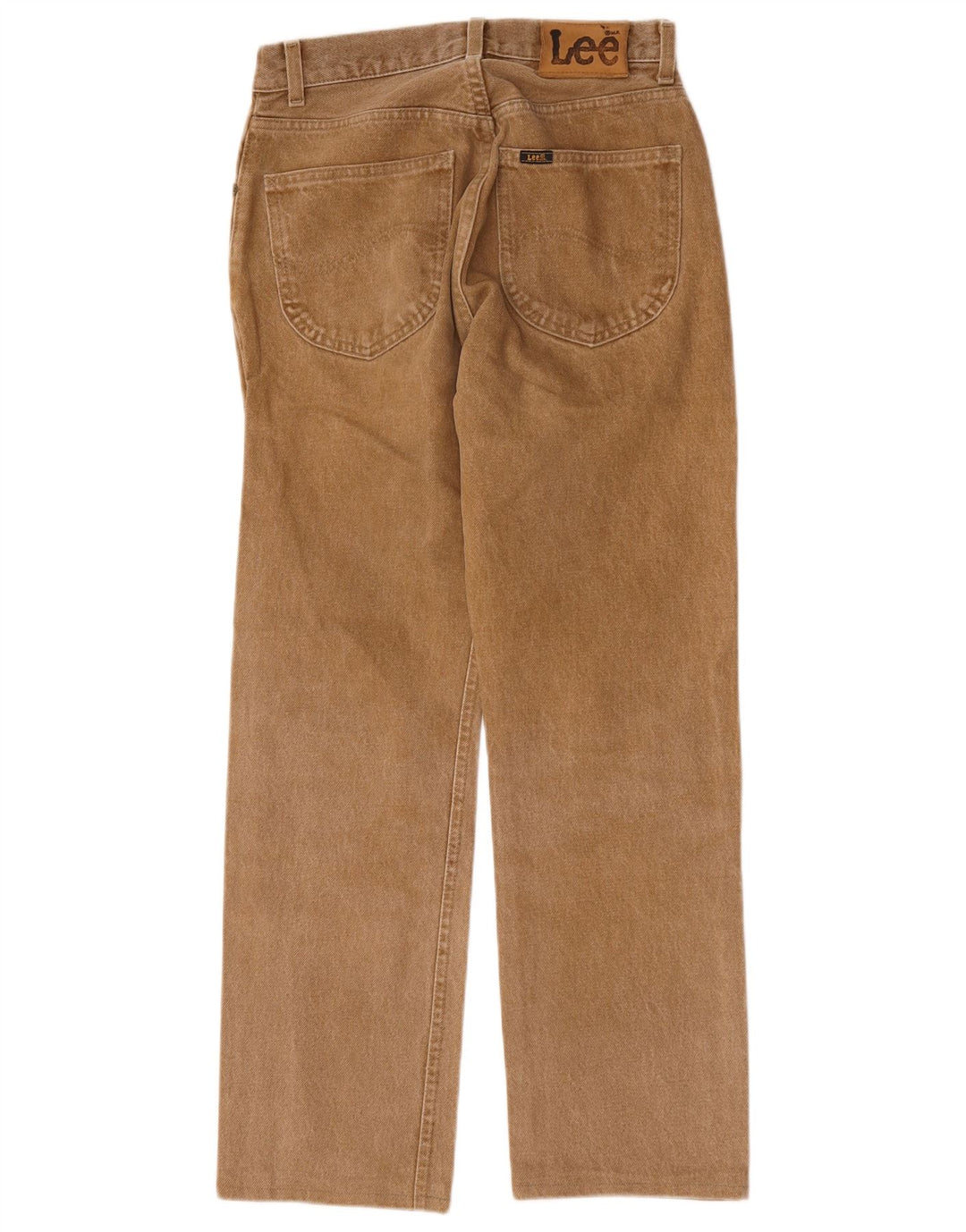 Lee Lige Jeans til kvinder W29 L28 Beige Bomuld
